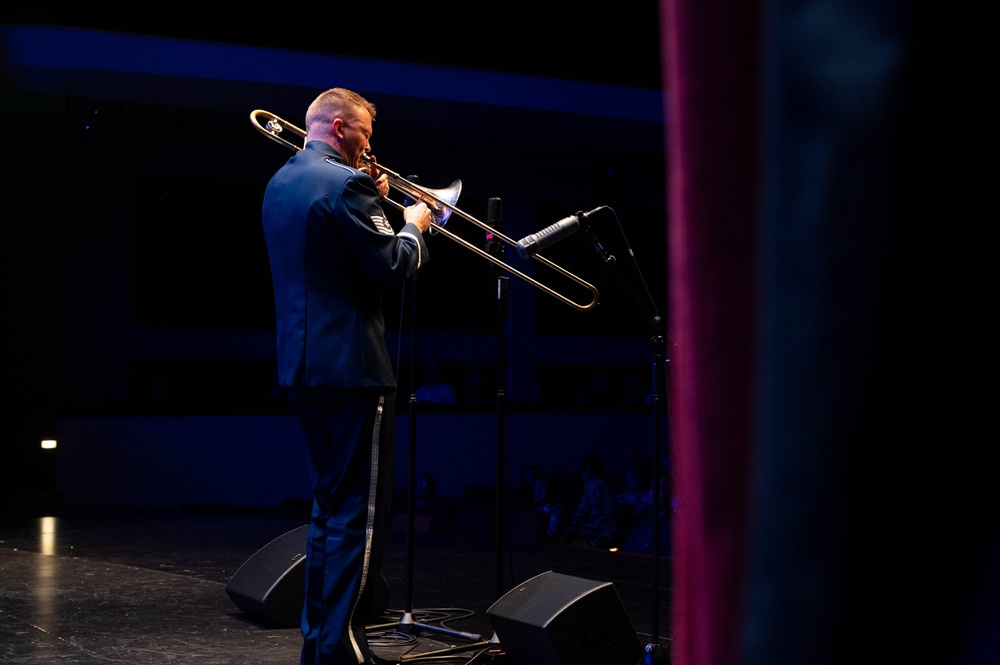 AF Band Concert performs in Summerville, South Carolina