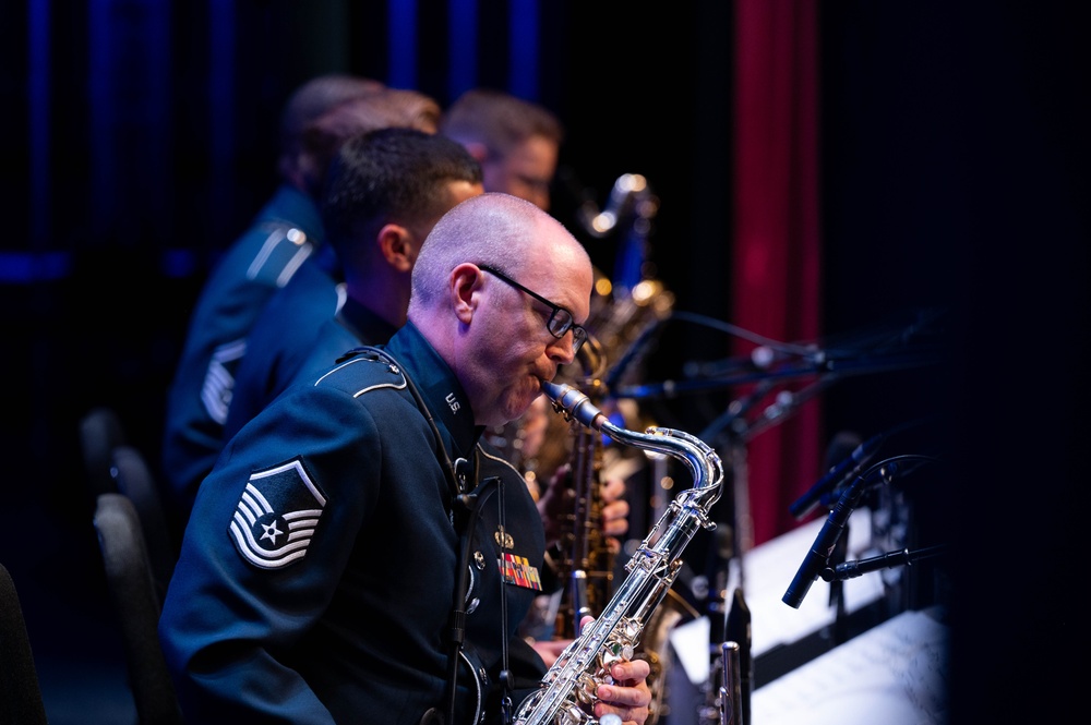 AF Band Concert performs in Summerville, South Carolina