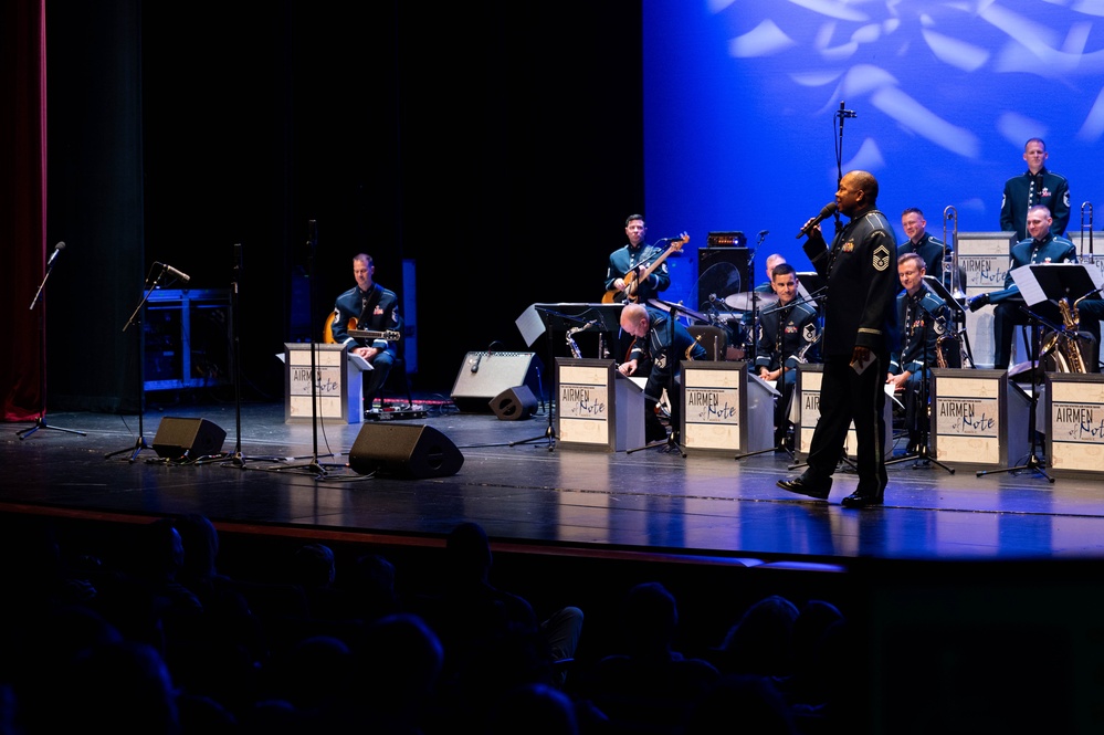AF Band Concert performs in Summerville, South Carolina