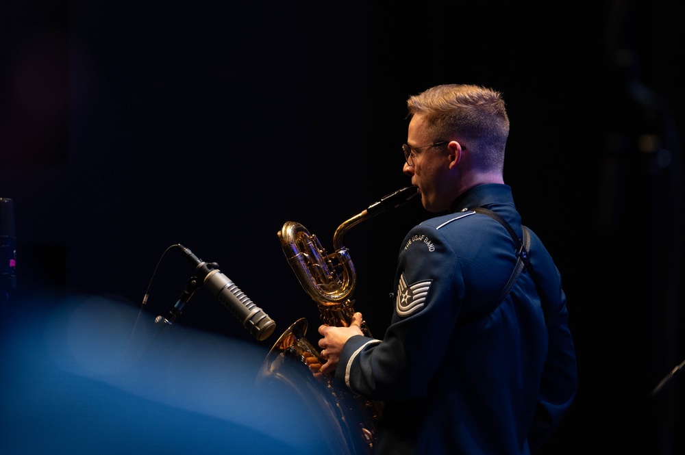 AF Band Concert performs in Summerville, South Carolina