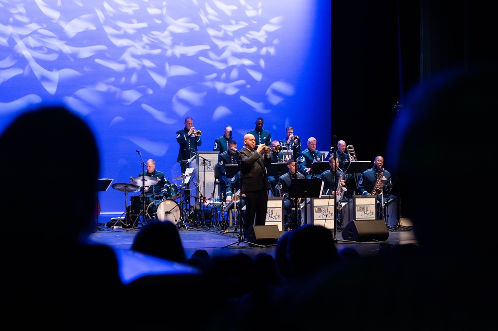 AF Band Concert performs in Summerville, South Carolina