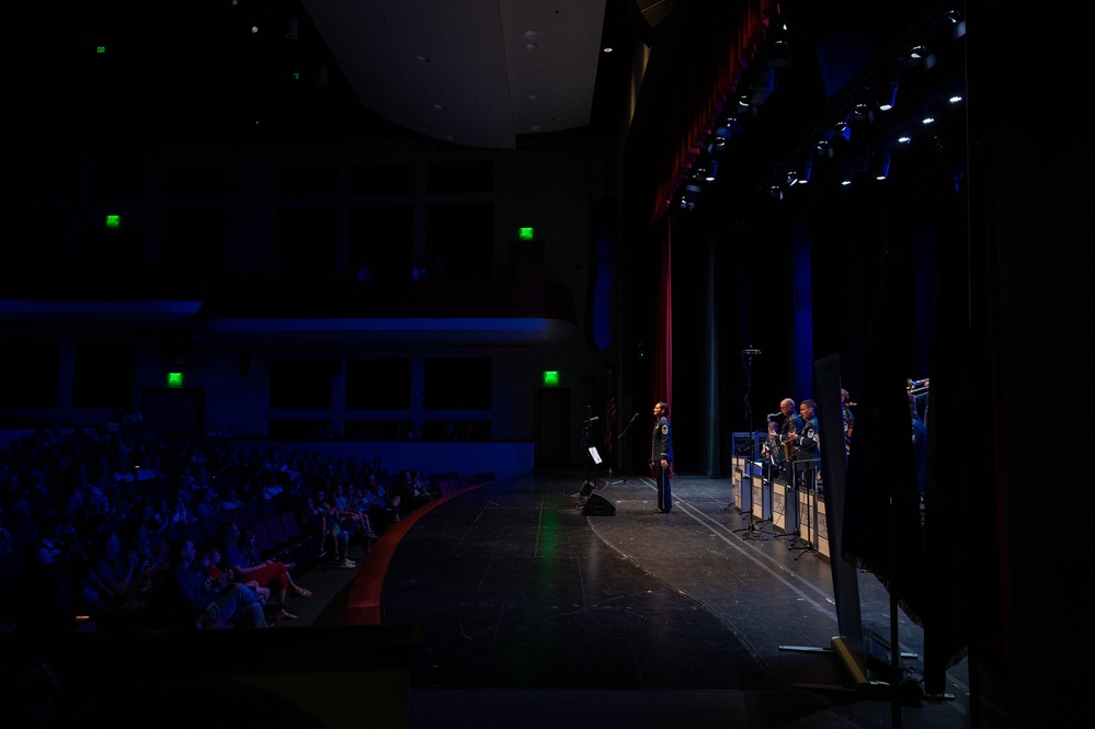AF Band Concert performs in Summerville, South Carolina