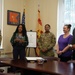 Fort MeadeDomestic Violence Awareness Month Signing