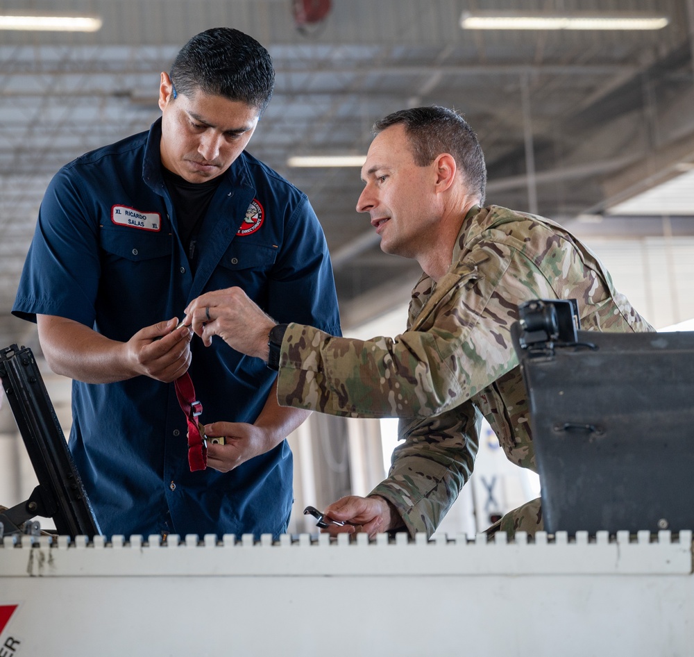 Laughlin Leadership visits the Maintenance Directorate