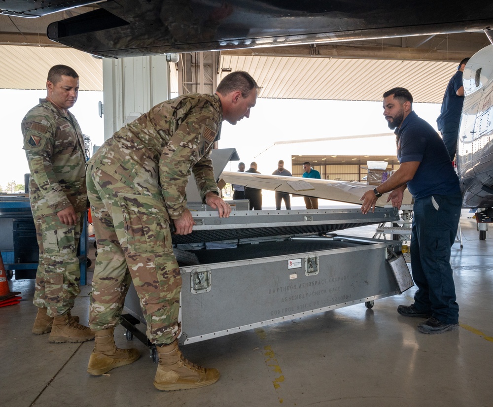 Laughlin Leadership visits the Maintenance Directorate