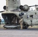 U.S. Army Soldiers, from the 82nd Airborne Division, prepare to board a CH-47 for deployment and distribution of food and supplies in support of Hurricane Helene relief efforts