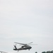 U.S. Army Soldiers, from the 82nd Airborne Division, prepare to board a CH-47 for deployment and distribution of food and supplies in support of Hurricane Helene relief efforts