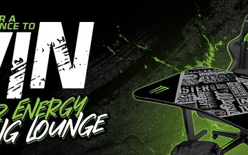 Nearly $15,000 in Prizes Up for Grabs in Monster Energy Win a Gaming Lounge Sweepstakes