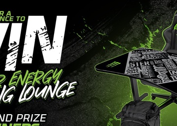 Nearly $15,000 in Prizes Up for Grabs in Monster Energy Win a Gaming Lounge Sweepstakes