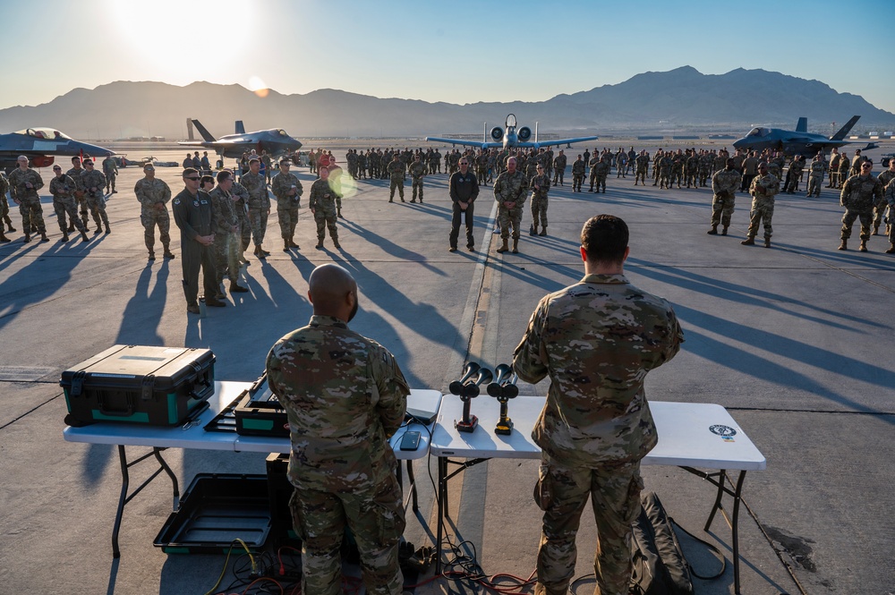 Weapons load competition at Nellis AFB, Oct 4, 2024