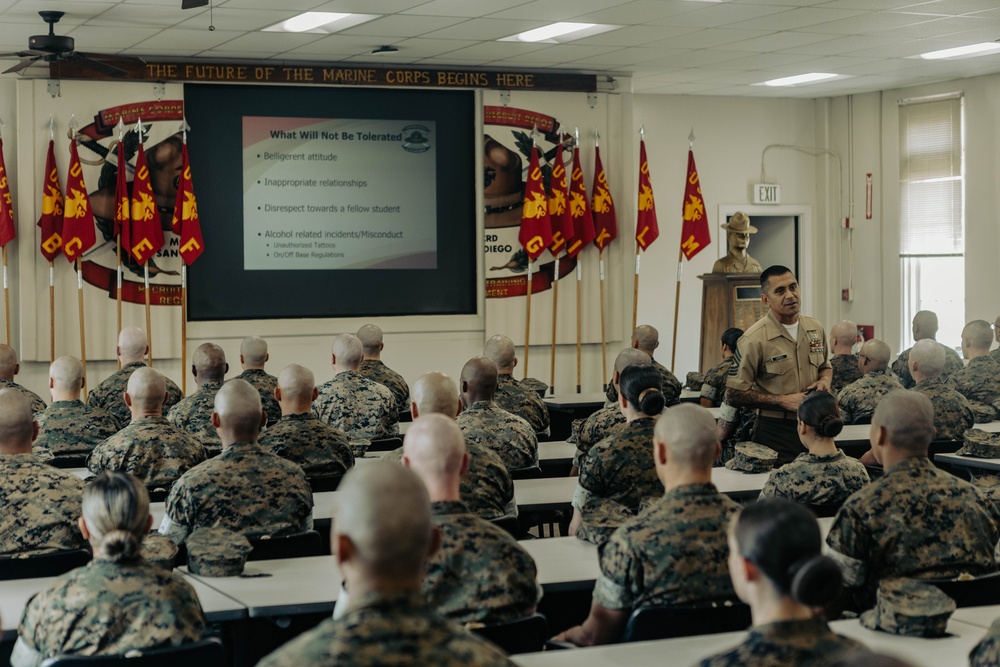 MCRD San Diego Drill Instructor School Class 1-25 Pick-Up