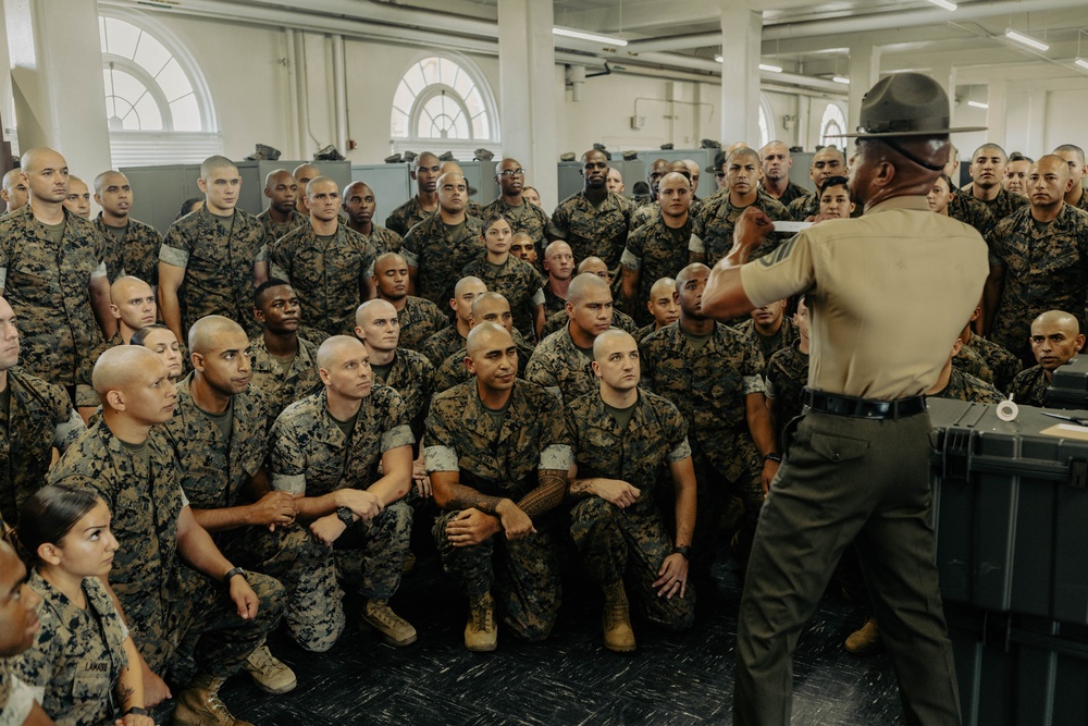 MCRD San Diego Drill Instructor School Class 1-25 Pick-Up