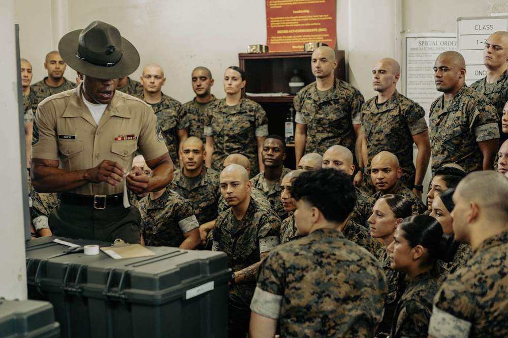 MCRD San Diego Drill Instructor School Class 1-25 Pick-Up