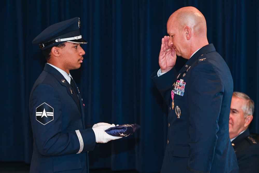 U.S. Space Force Col. David Hanson retires after 30 years of military service