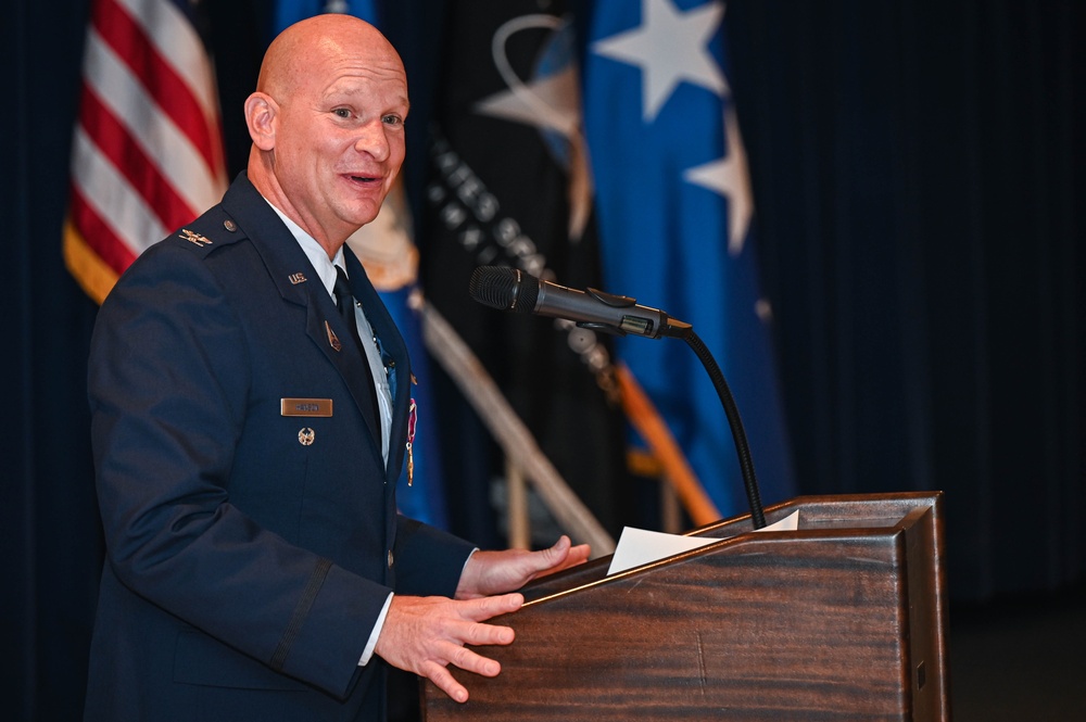 U.S. Space Force Col. David Hanson retires after 30 years of military service