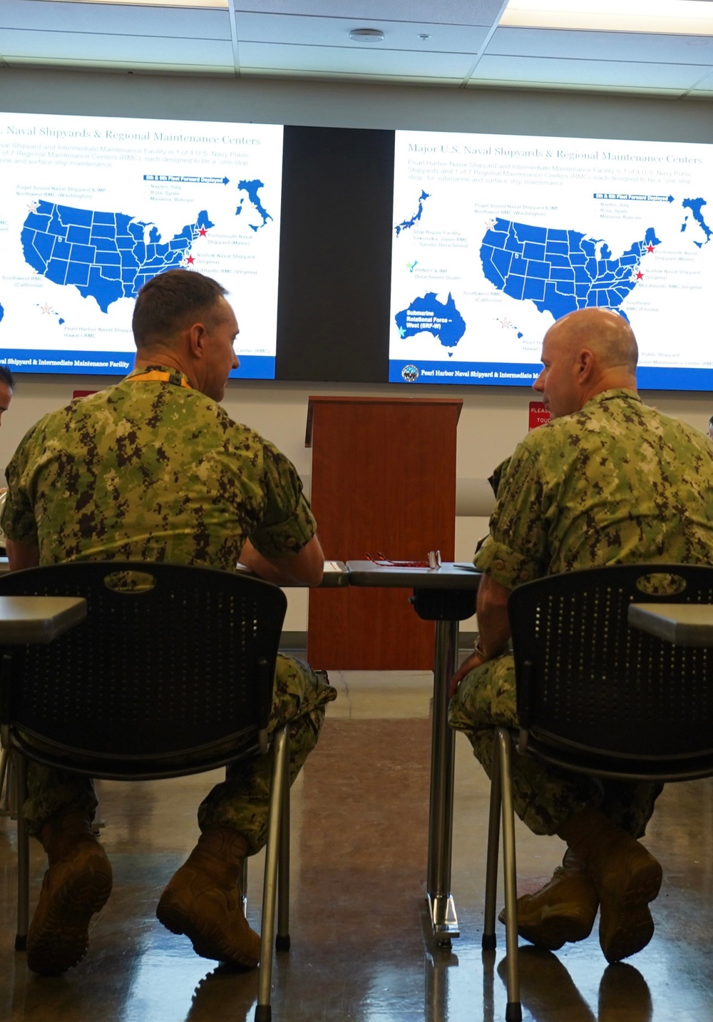 VCNO Adm. Jim Kilby Visits Pearl Harbor Naval Shipyard