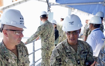 VCNO Adm. Jim Kilby Visits Pearl Harbor Naval Shipyard