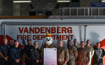 Fire Prevention Week Proclamation Signing