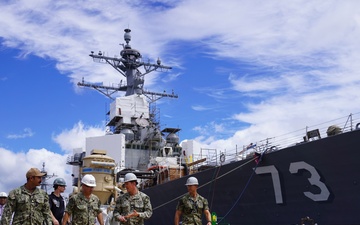 VCNO Adm. Jim Kilby Visits Pearl Harbor Naval Shipyard