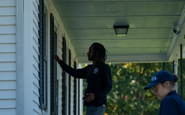 DSA Teams Canvass Areas in Washington County in Virginia Affected by Hurricane Helene