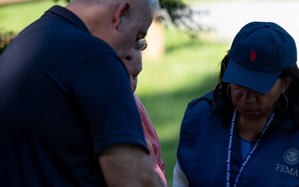 DSA Teams Canvass Areas in Washington County in Virginia Affected by Hurricane Helene