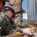 NMCB 4 Seabees Assemble Cold Form Steel Frame Building