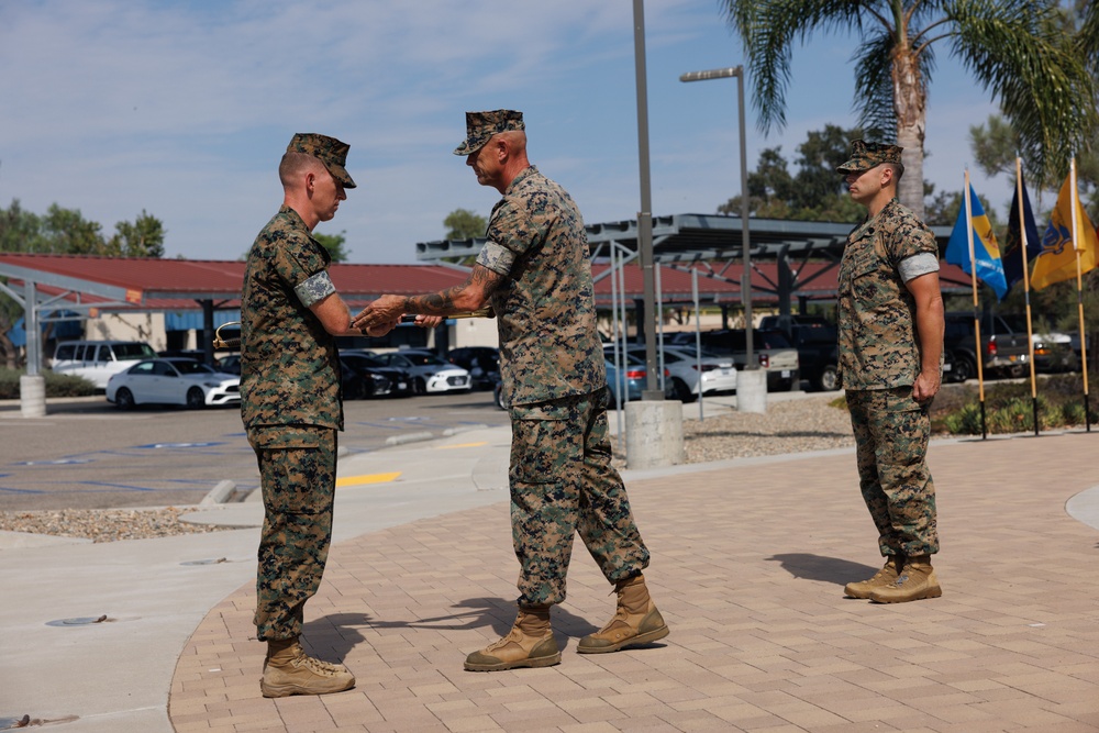Wounded Warrior Battalion West Relief and Appointment Ceremony
