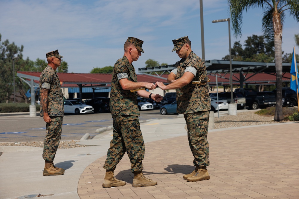 Wounded Warrior Battalion West Relief and Appointment Ceremony