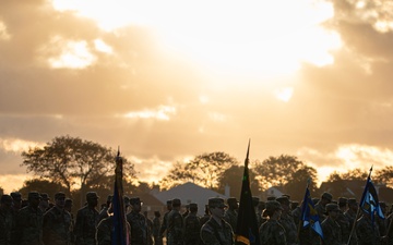 Soldiers and Airmen Rehearse for Military Review