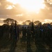 Soldiers and Airmen Rehearse for Military Review