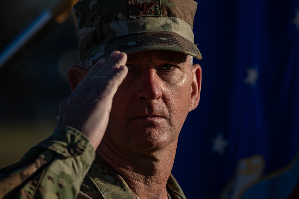 Soldiers and Airmen Rehearse for Military Review