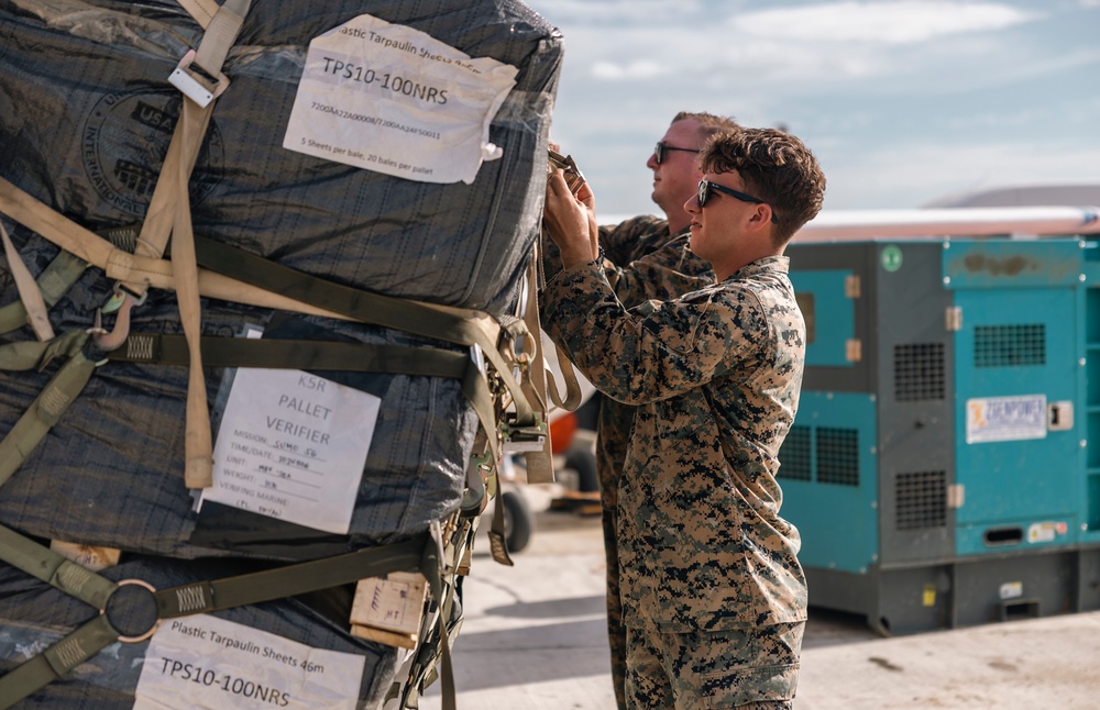 MRF-SEA Marines receive supplies in Laoag to Support Relief Efforts Alongside Philippine Allies