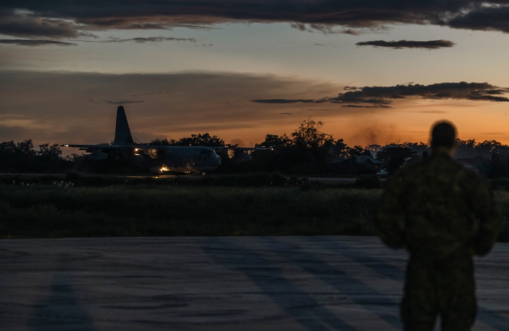 MRF-SEA Marines receive supplies in Laoag to Support Relief Efforts Alongside Philippine Allies