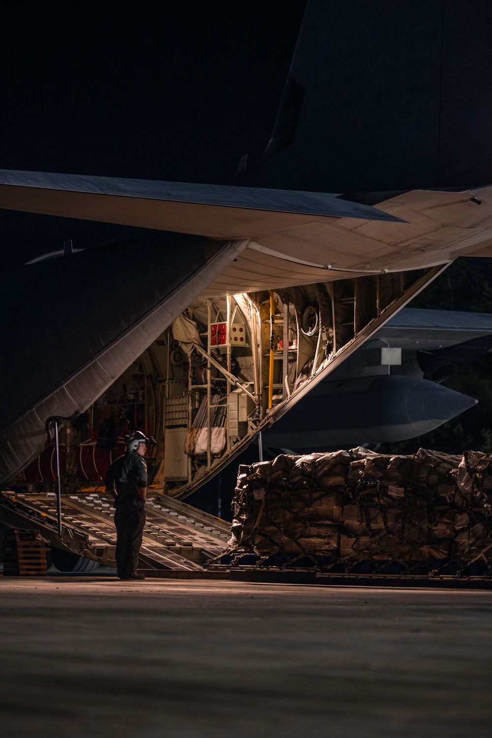 MRF-SEA Marines receive supplies in Laoag to Support Relief Efforts Alongside Philippine Allies