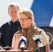 U.S. Northern Command Commander and Dual Status Commander speak at a press conference