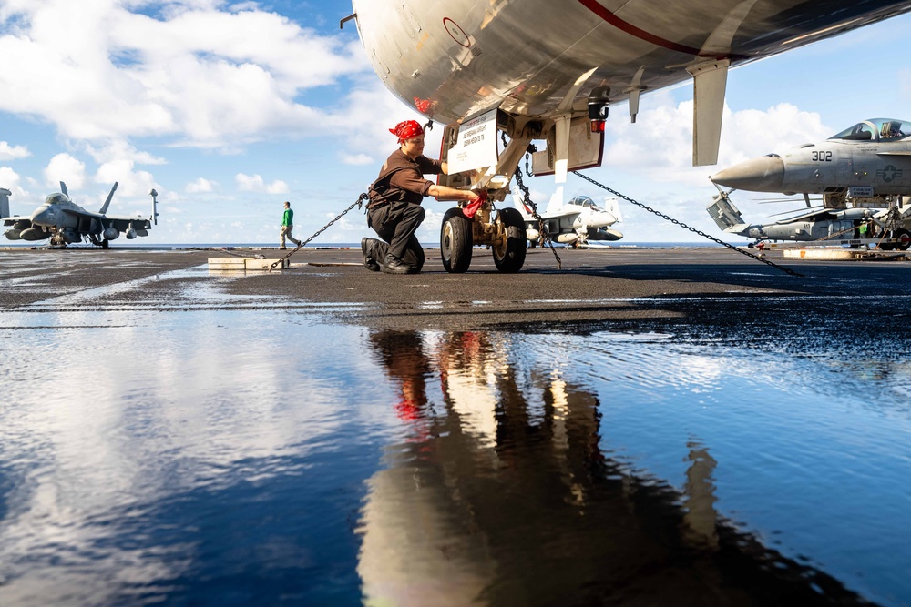 Theodore Roosevelt Flight Deck