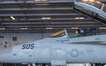 Moving a Growler Aboard Theodore Roosevelt