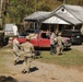 U.S. Army Soldiers deliver food, and water to civilians in need