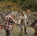 U.S. Army Soldiers deliver food, and water to civilians in need