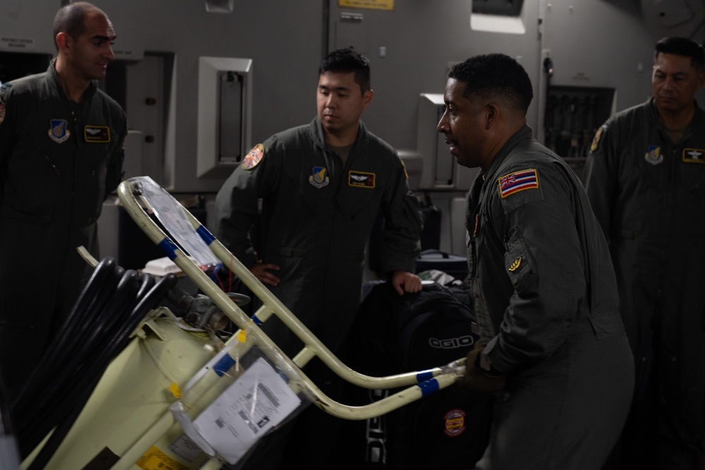 15th Wing Arrives at Maui during JPMRC 25-01