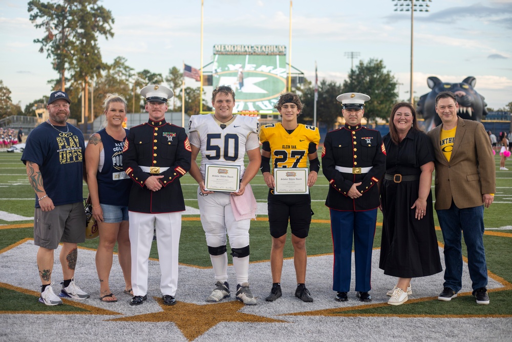 RSS Spring attend GARS football game