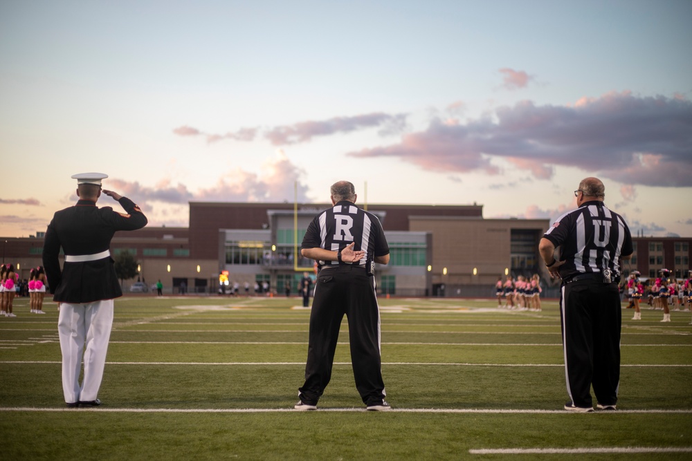RSS Spring attend GARS football game