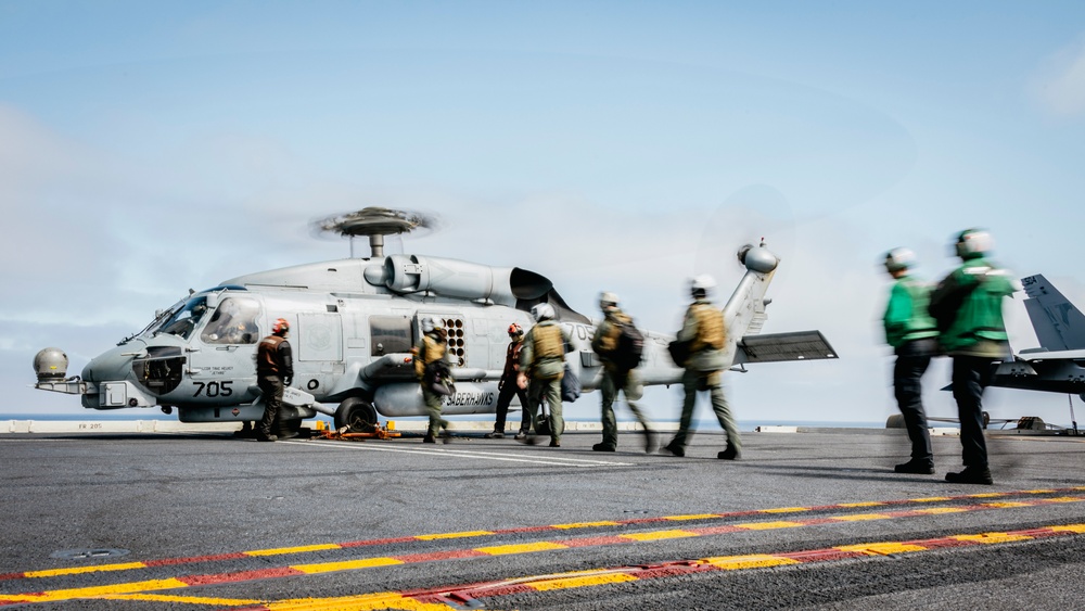 USS George Washington Conducts Flight Operations