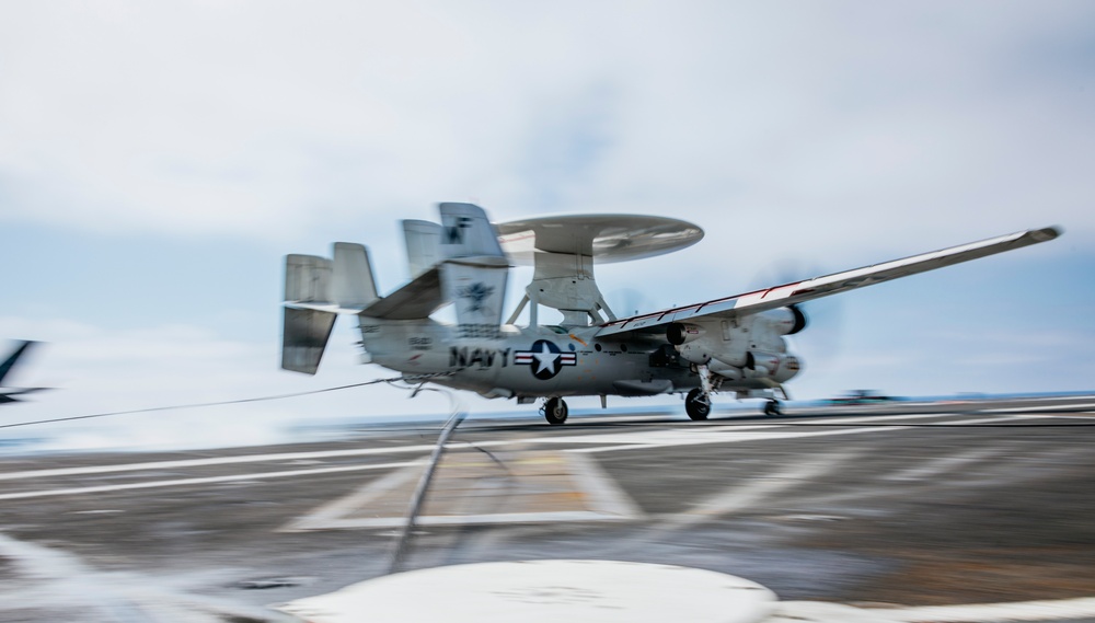 USS George Washington Conducts Flight Operations