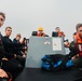 USS George Washington Sailors conduct small boat operations.