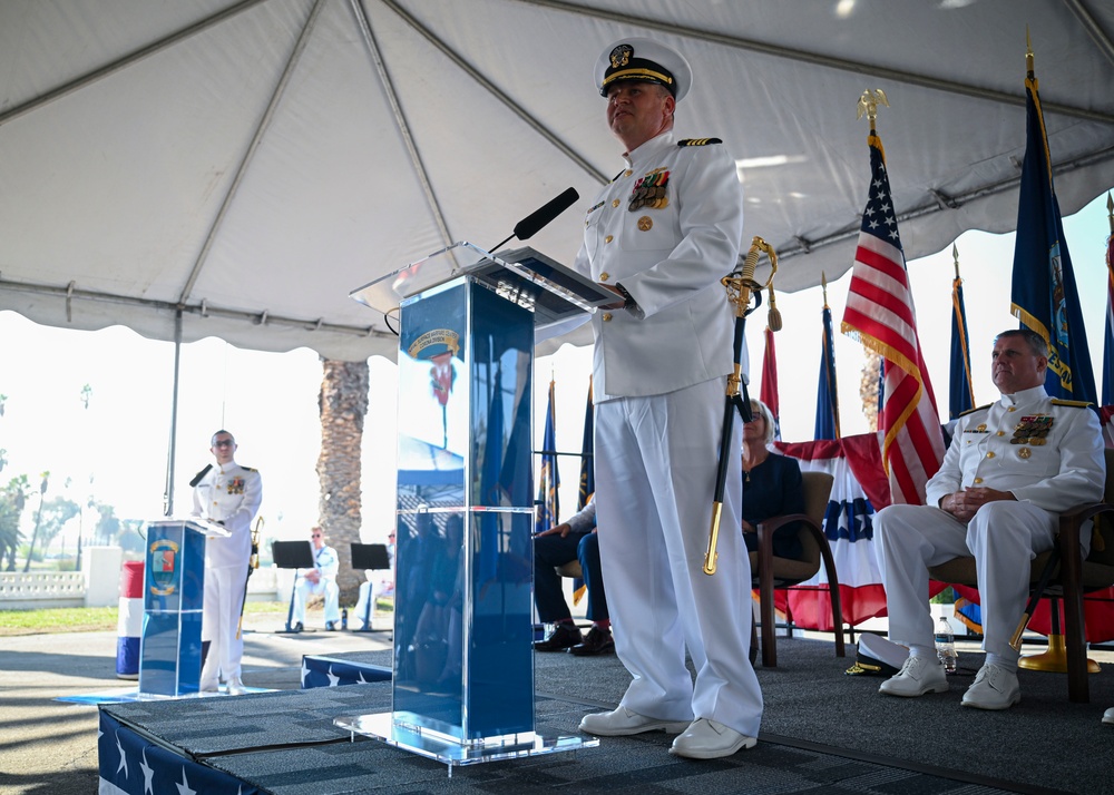 NSWC Corona Division Change of Command Ceremony