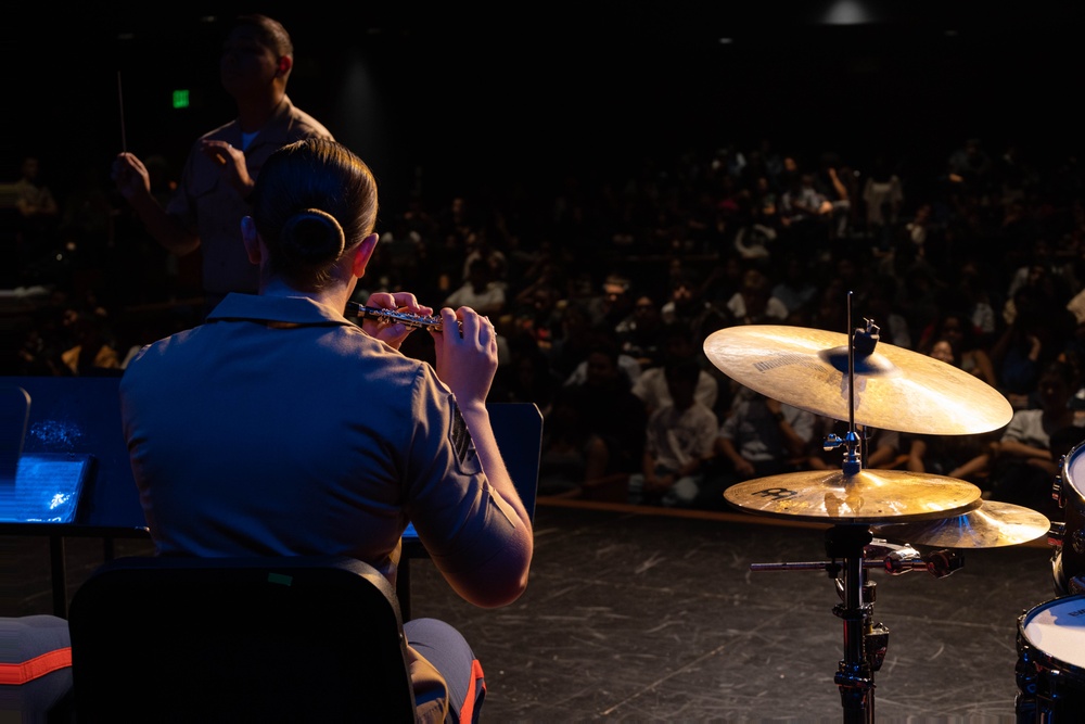 SF Fleet Week 24: De Anza High School Band Visit