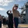 USS Tripoli Sailors man the rails while pulling in to San Francisco USS Tripoli Sailors man the rails while pulling in to San Francisco