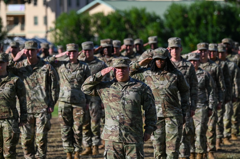 U.S. Army Hawaii Welcomes New Soldiers in Traditional Patching Ceremony