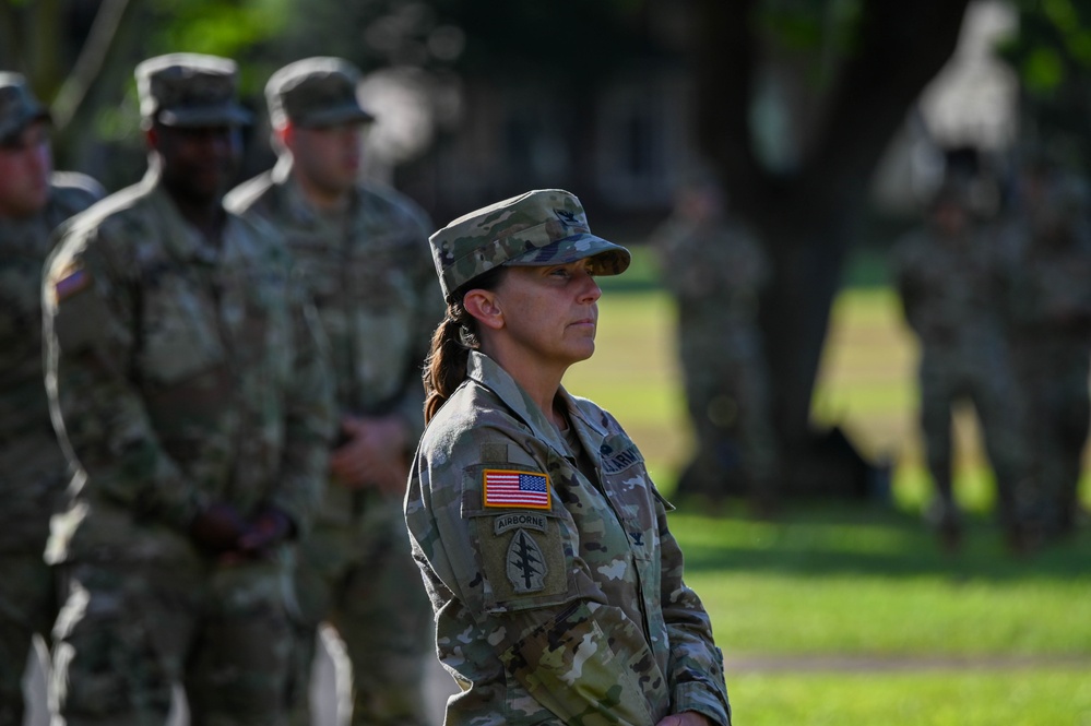 U.S. Army Hawaii Welcomes New Soldiers in Traditional Patching Ceremony